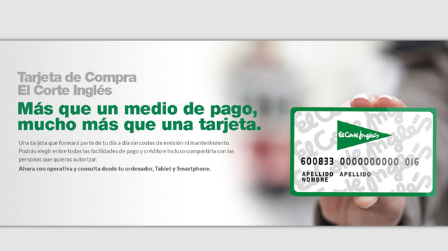Tarjeta de crédito El Corte Inglés: ¿Cómo solicitarla Online? Requisitos, Ventajas,